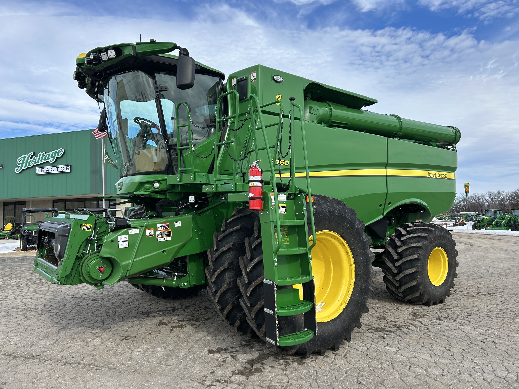 2023 John Deere S760 at Heritage Tractor in Baldwin City, KS