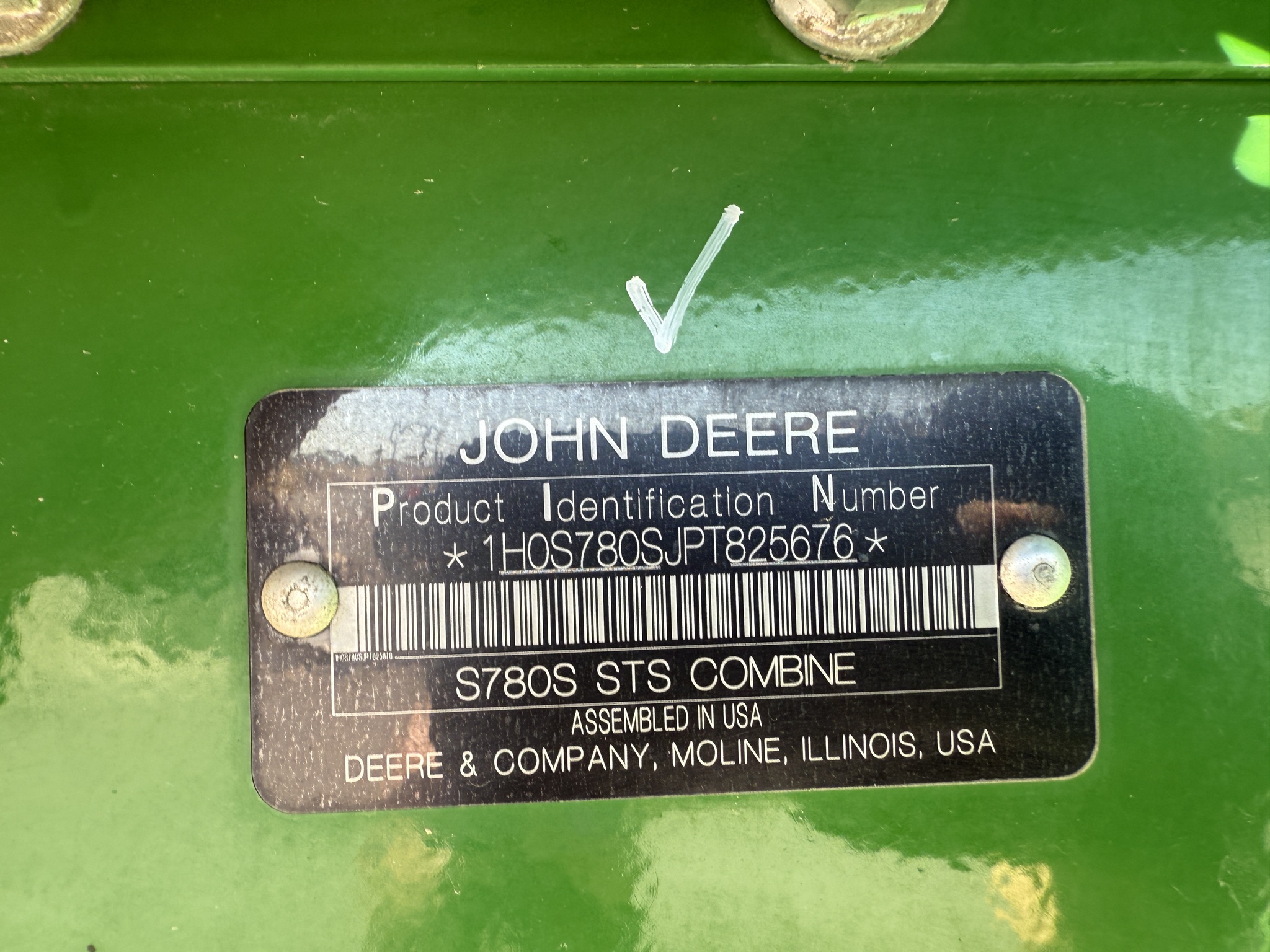 2023 John Deere S780 Image 49