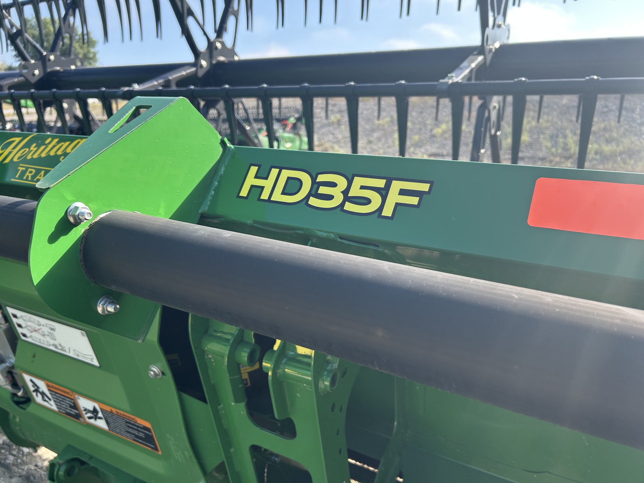  2024 John Deere HD35F at Heritage Tractor in Atchison, KS