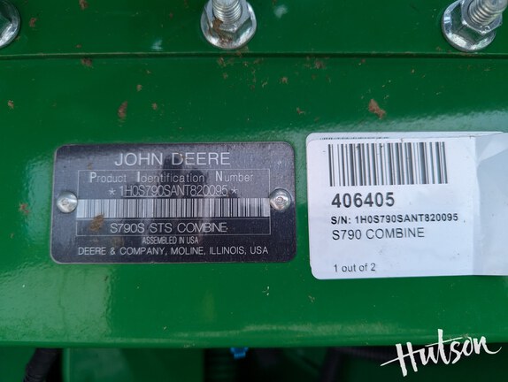 Photo of 2022 John Deere S790