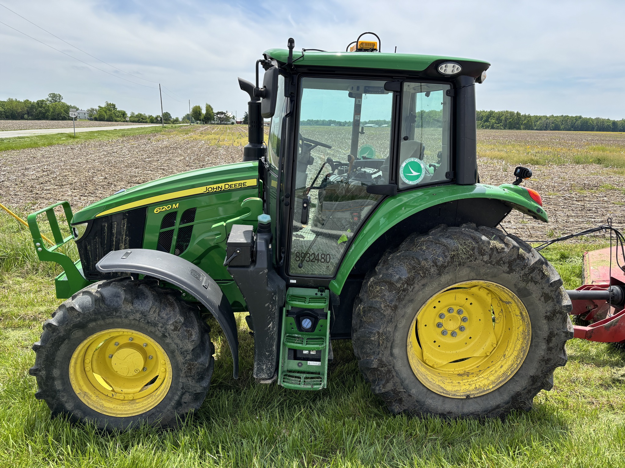 Used 2023 John Deere 6120M Utility Tractors at Koenig Equipment in Anna, OH - PhotoXL3