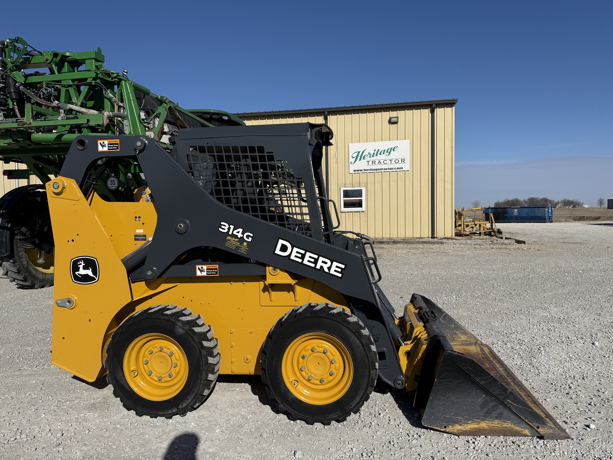  2019 John Deere 314G at Heritage Tractor in Nevada, MO