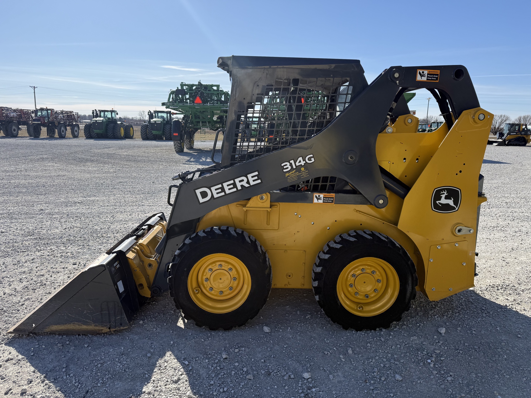  2019 John Deere 314G at Heritage Tractor in Nevada, MO