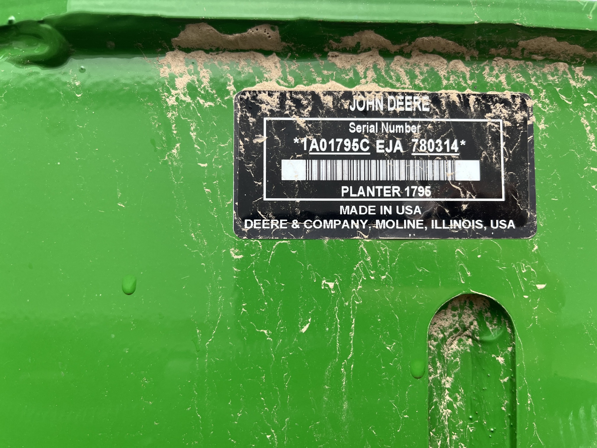 Used 2019 John Deere 1795 Planters: Drawn at Koenig Equipment in Greensburg, IN - PhotoXL23