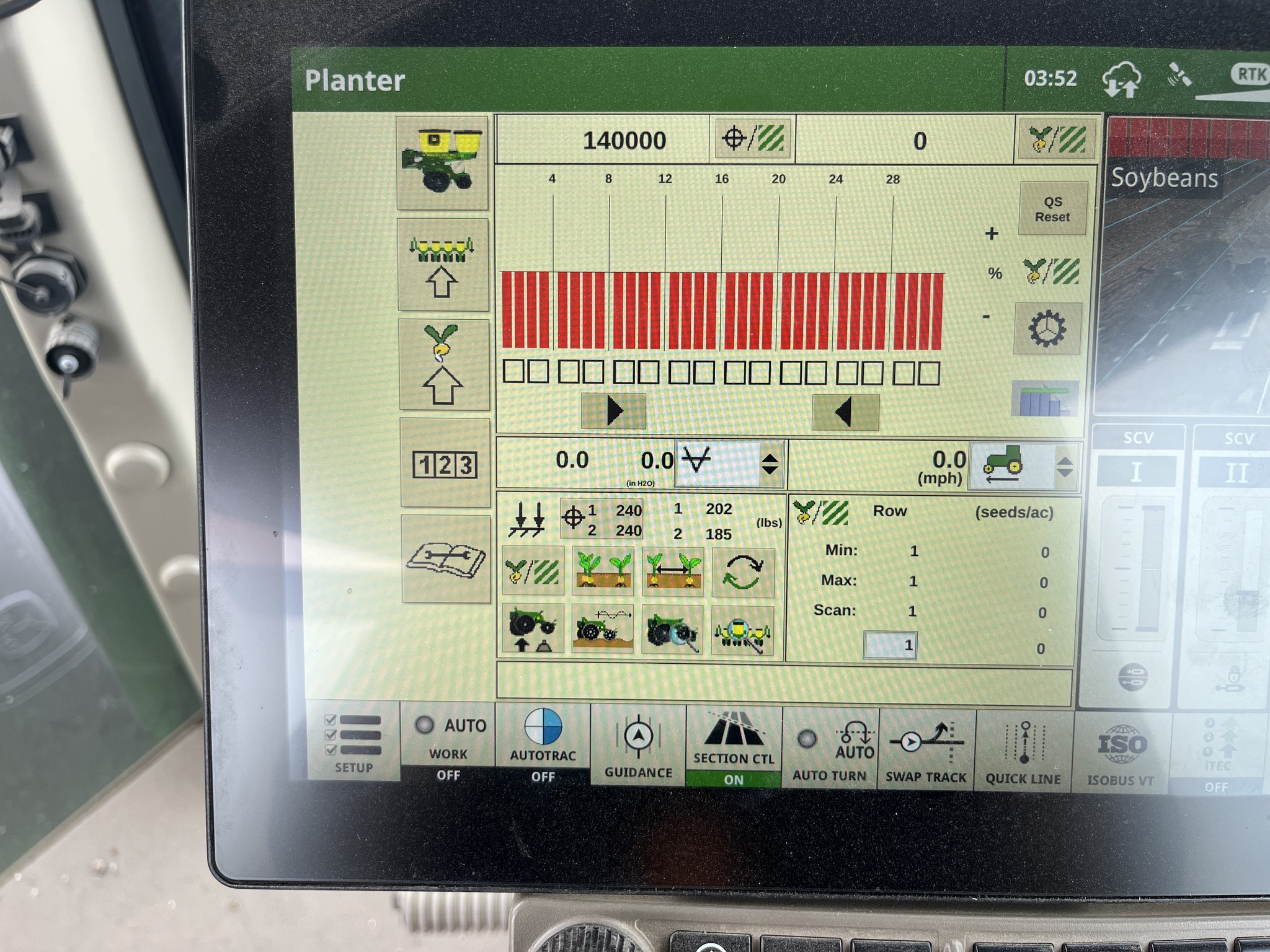 Used 2019 John Deere 1795 Planters: Drawn at Koenig Equipment in Greensburg, IN - PhotoXL30