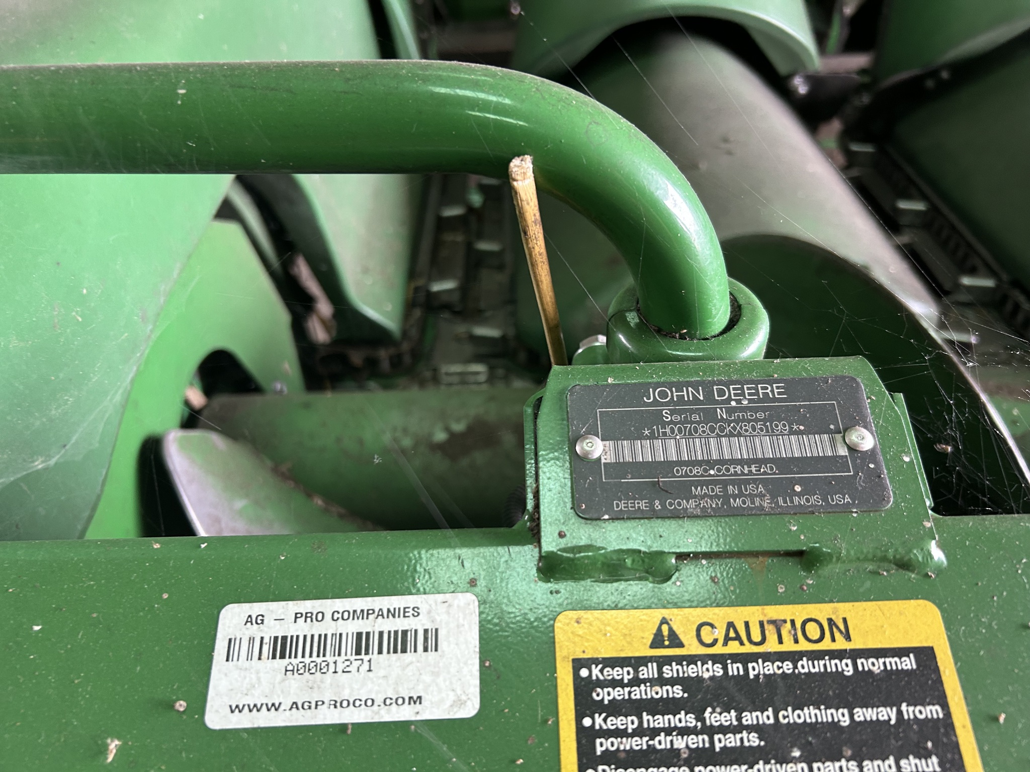 2019 John Deere 708C Image 15