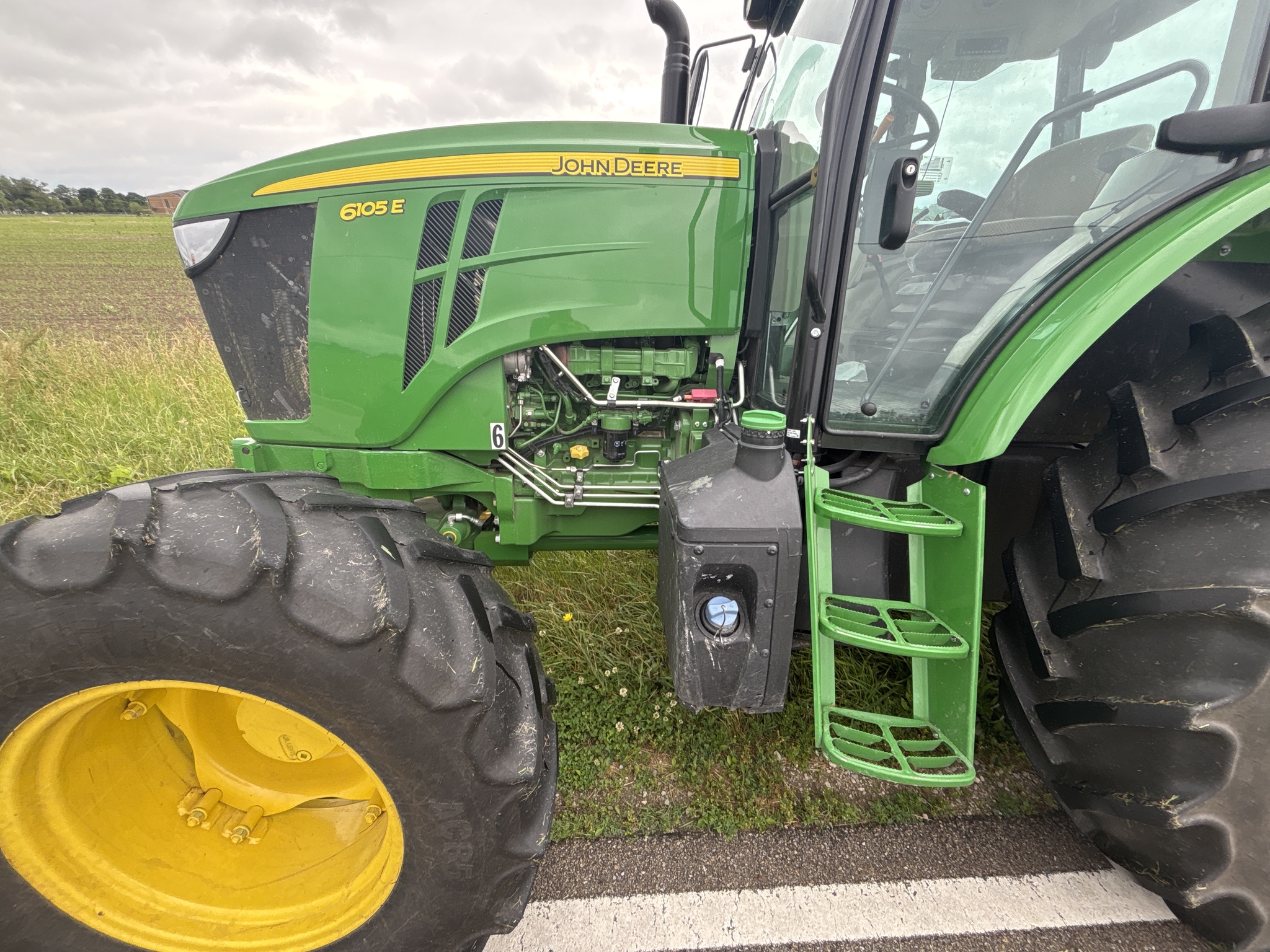 Used 2024 John Deere 6105E Cab Utility Tractors at Koenig Equipment in Greenville, OH - PhotoXL1