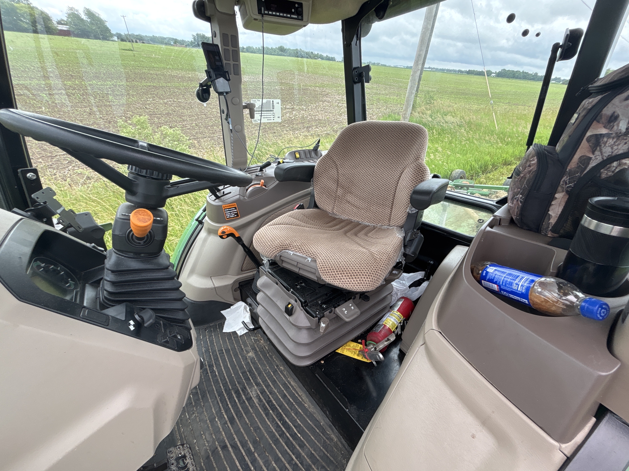 Used 2024 John Deere 6105E Cab Utility Tractors at Koenig Equipment in Greenville, OH - PhotoXL10