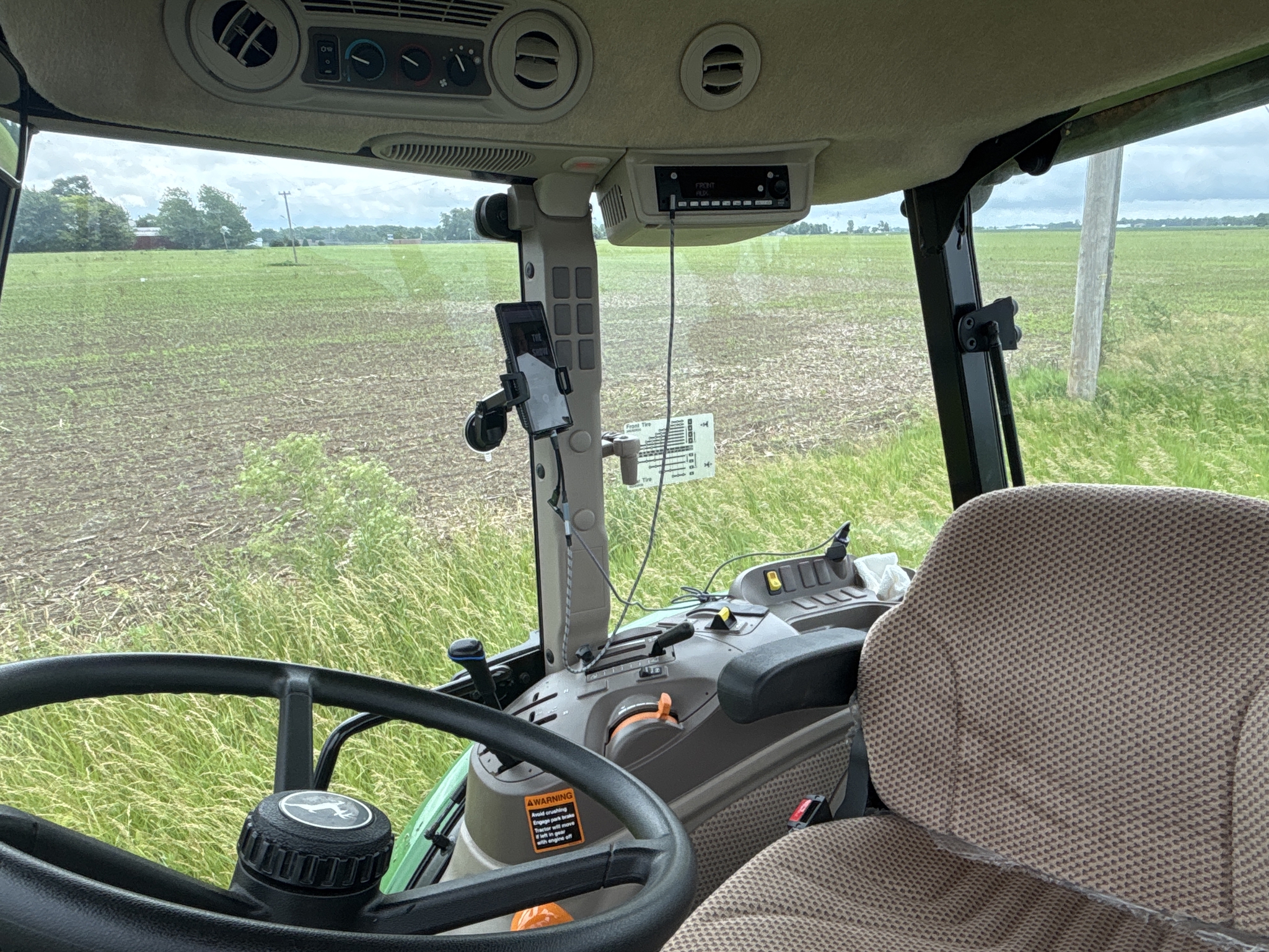 Used 2024 John Deere 6105E Cab Utility Tractors at Koenig Equipment in Greenville, OH - PhotoXL11