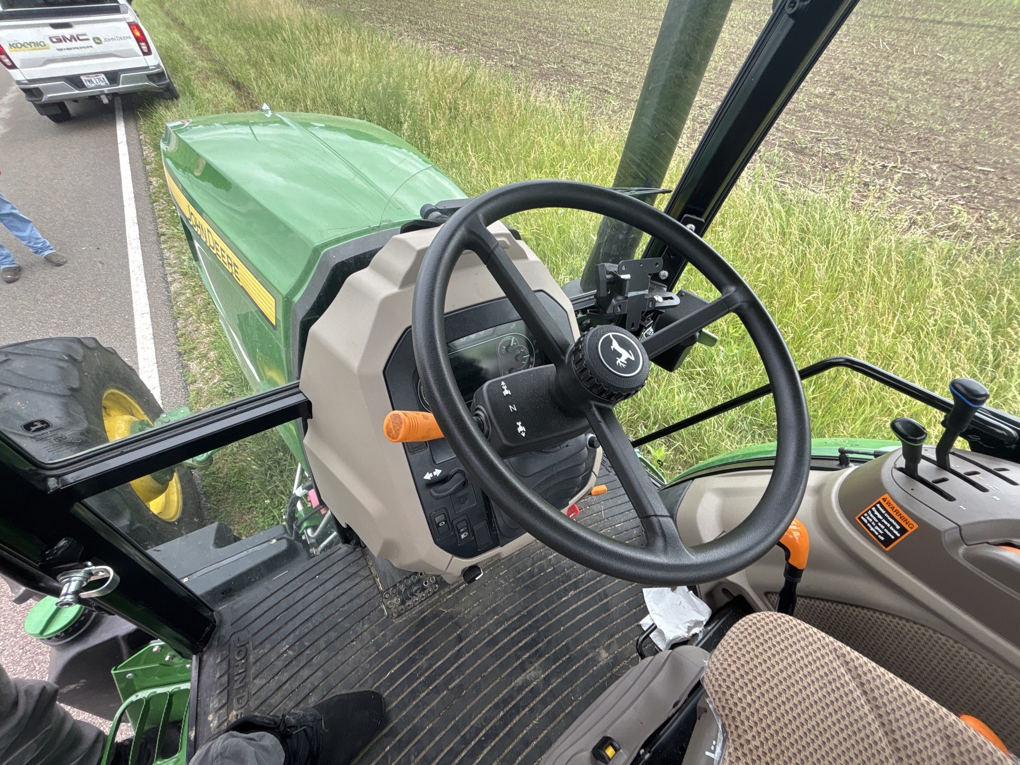 Used 2024 John Deere 6105E Cab Utility Tractors at Koenig Equipment in Greenville, OH - PhotoXL13