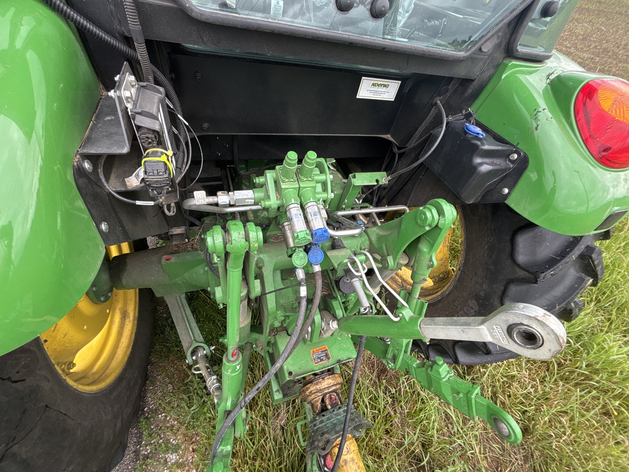 Used 2024 John Deere 6105E Cab Utility Tractors at Koenig Equipment in Greenville, OH - PhotoXL8