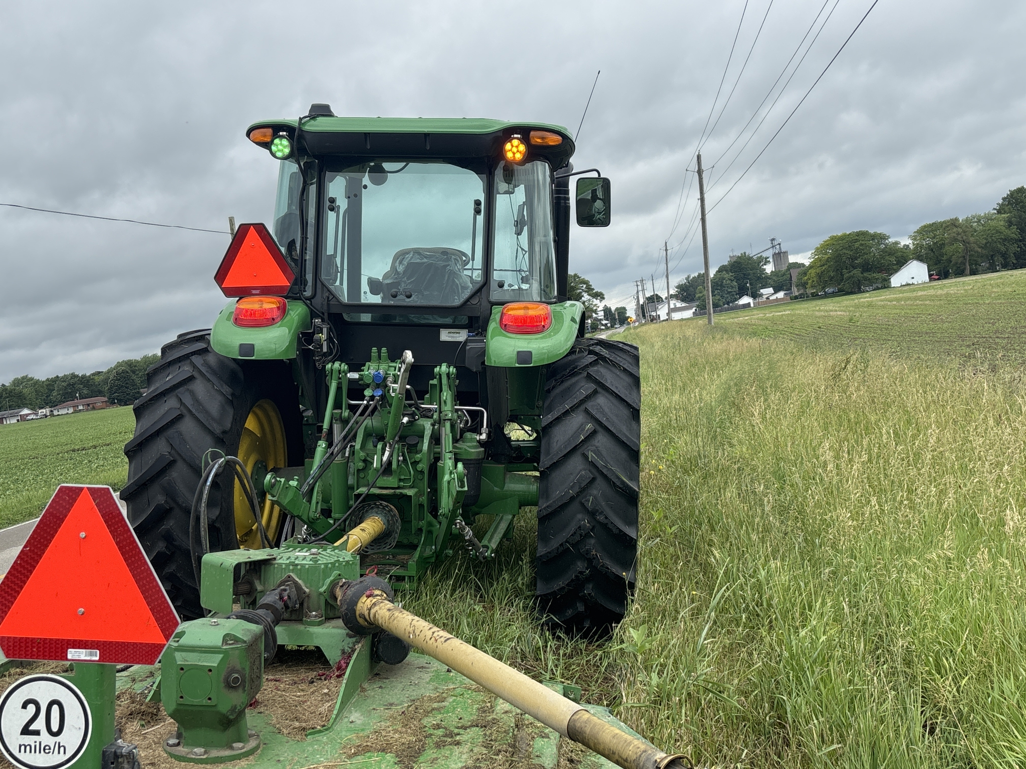 Used 2024 John Deere 6105E Cab Utility Tractors at Koenig Equipment in Greenville, OH - PhotoXL4