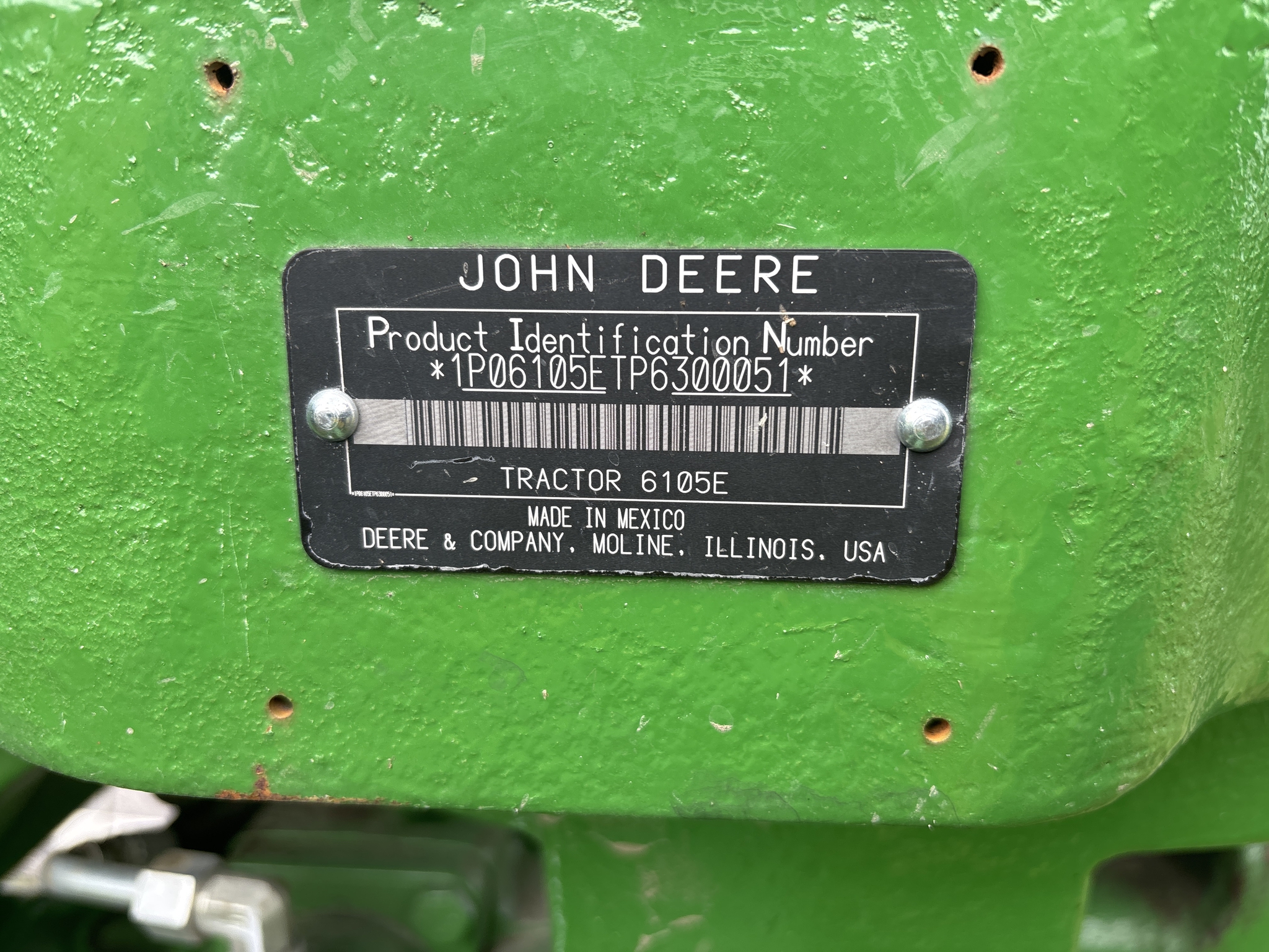 Used 2024 John Deere 6105E Cab Utility Tractors at Koenig Equipment in Greenville, OH - PhotoXL15