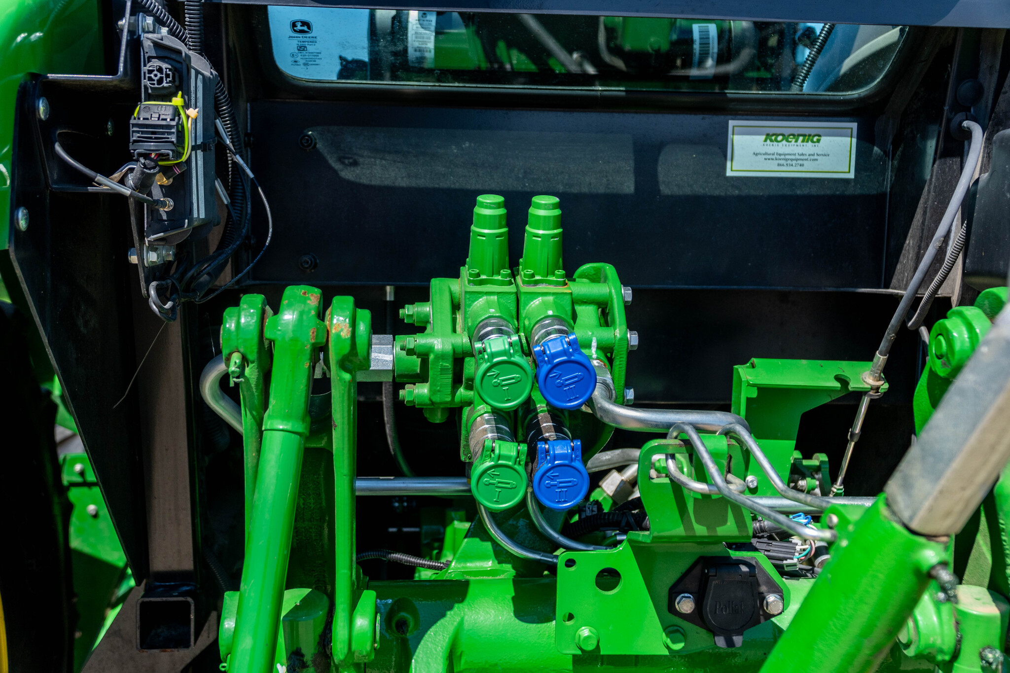 Used 2024 John Deere 6105E Cab Utility Tractors at Koenig Equipment in Anna, OH - PhotoXL17