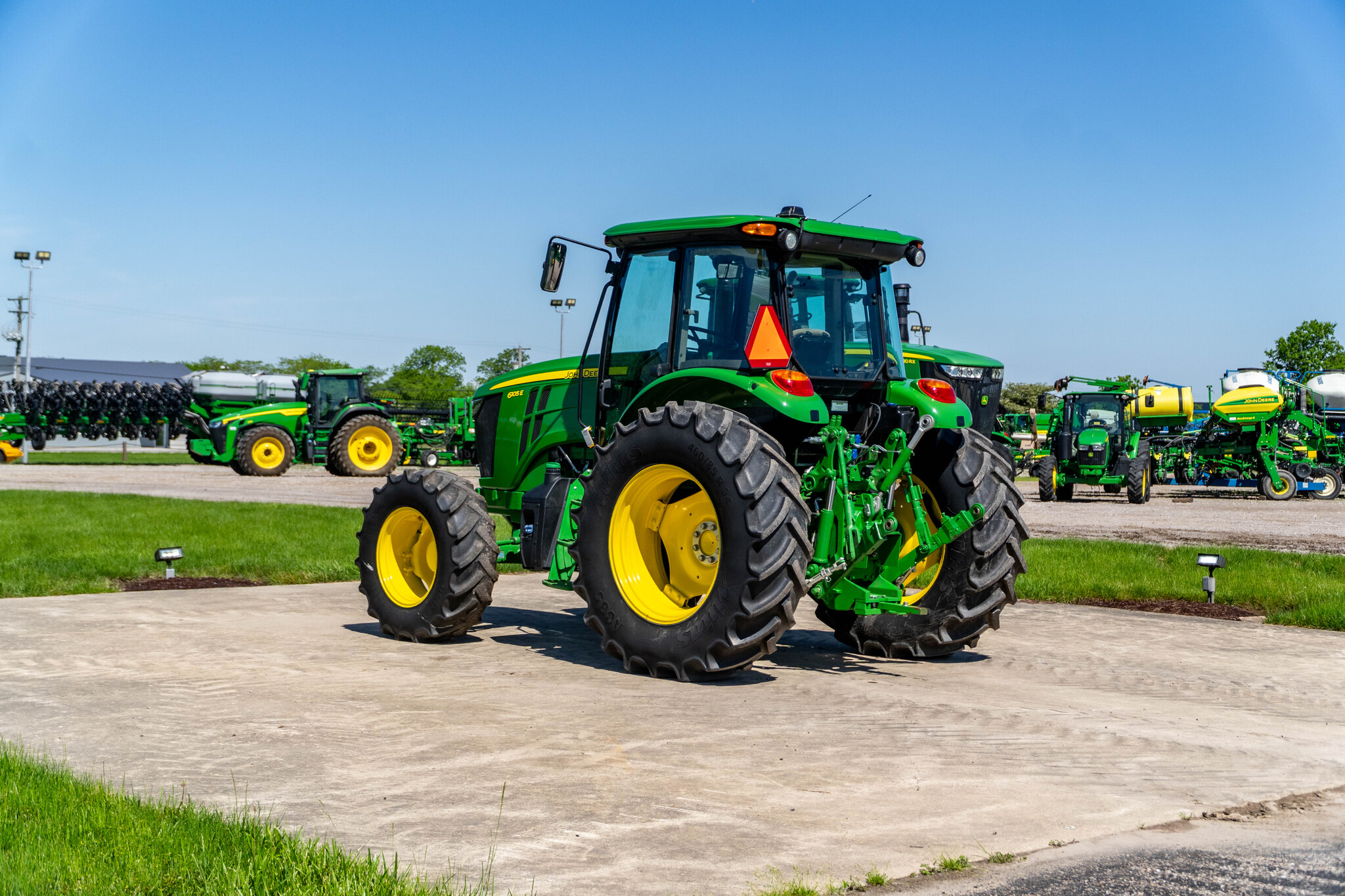 Used 2024 John Deere 6105E Cab Utility Tractors at Koenig Equipment in Anna, OH - PhotoXL2