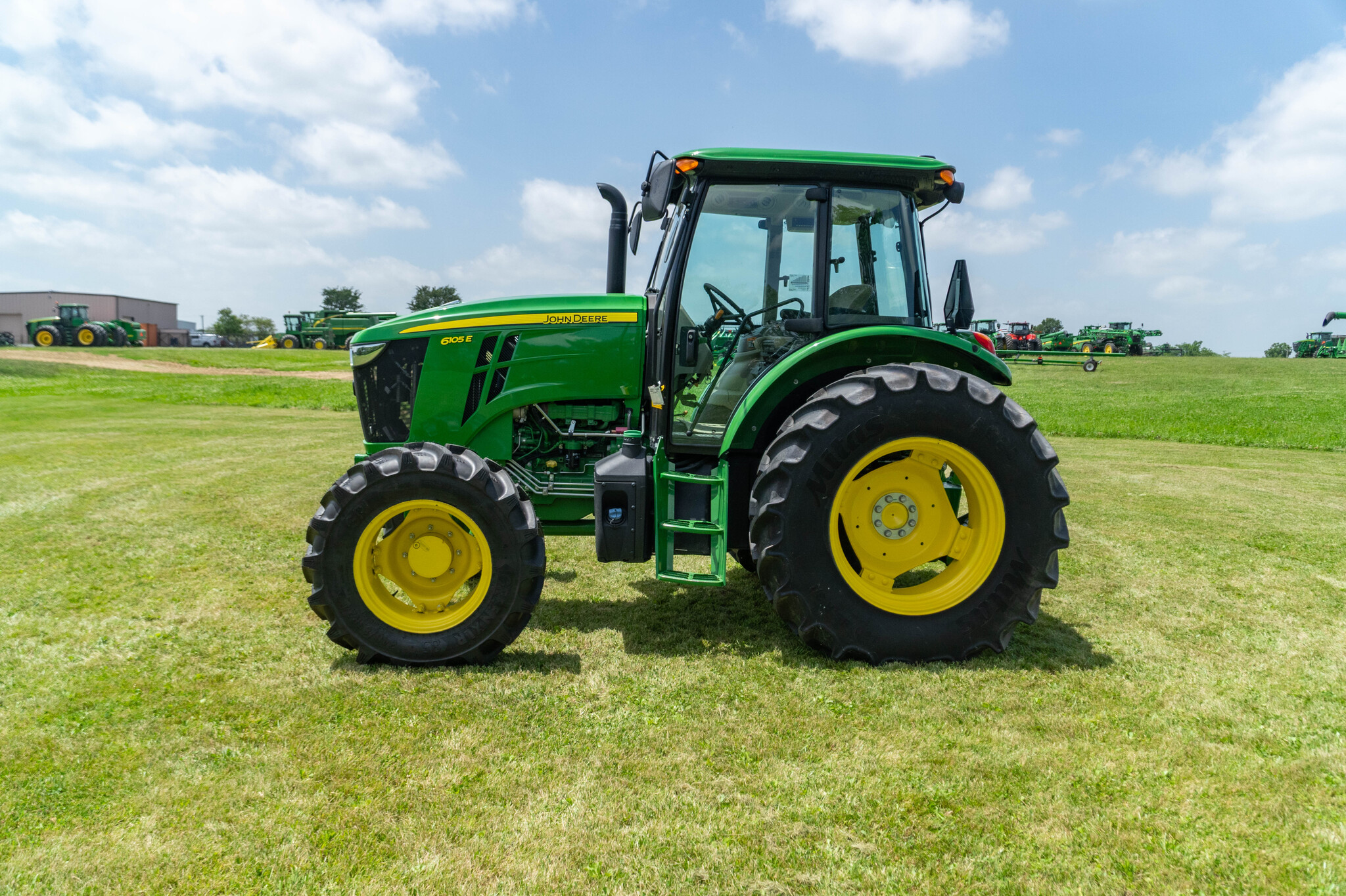 Used 2024 John Deere 6105E Cab Utility Tractors at Koenig Equipment in Anna, OH - PhotoXL1