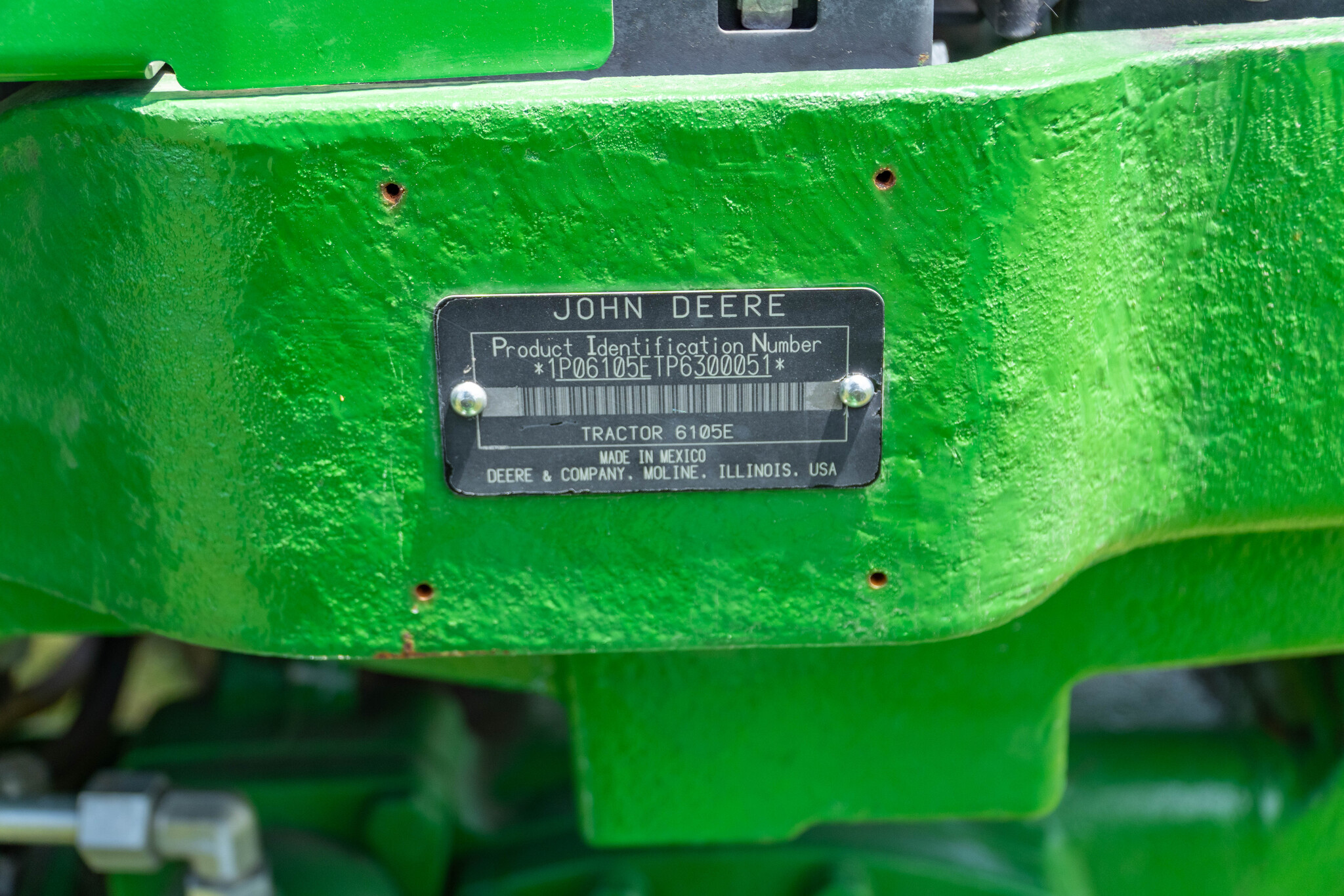 Used 2024 John Deere 6105E Cab Utility Tractors at Koenig Equipment in Anna, OH - PhotoXL33