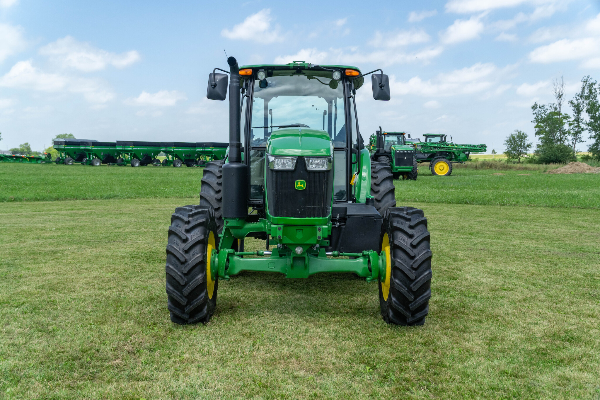 Used 2024 John Deere 6105E Cab Utility Tractors at Koenig Equipment in Anna, OH - PhotoXL6