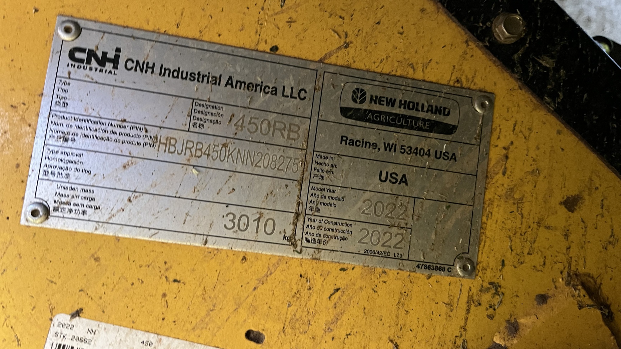 2022 New Holland Rollbelt 450 Image 7