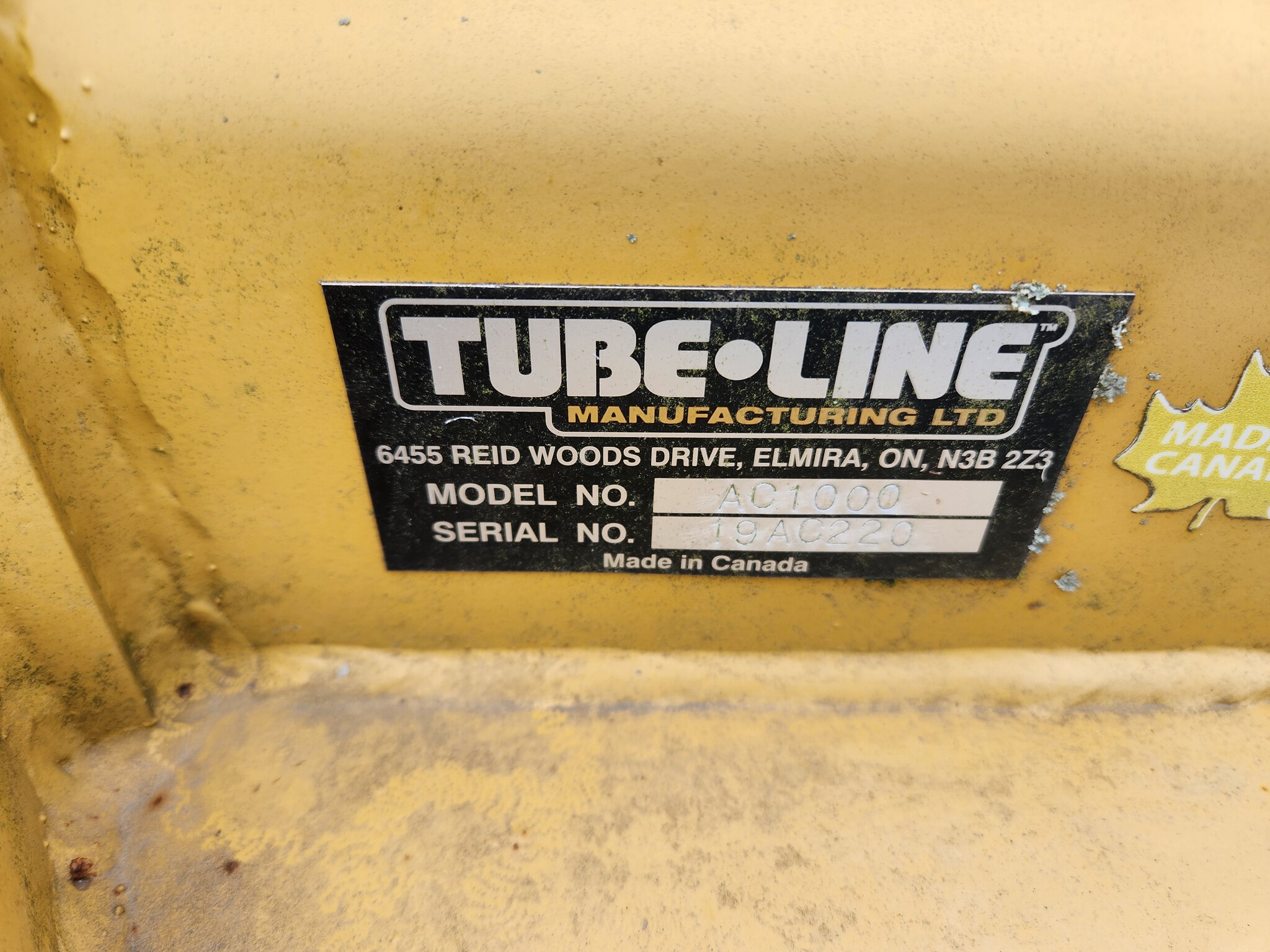 2019 Tubeline ACCUML8 Image 1