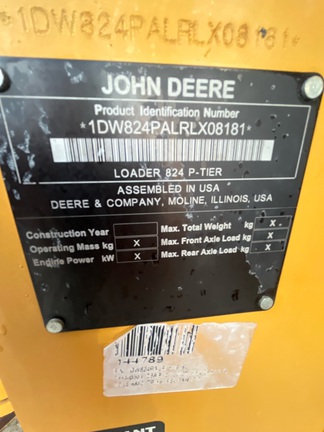 2024 John Deere 824 P