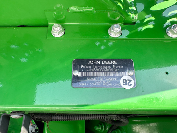 2019 John-Deere S780