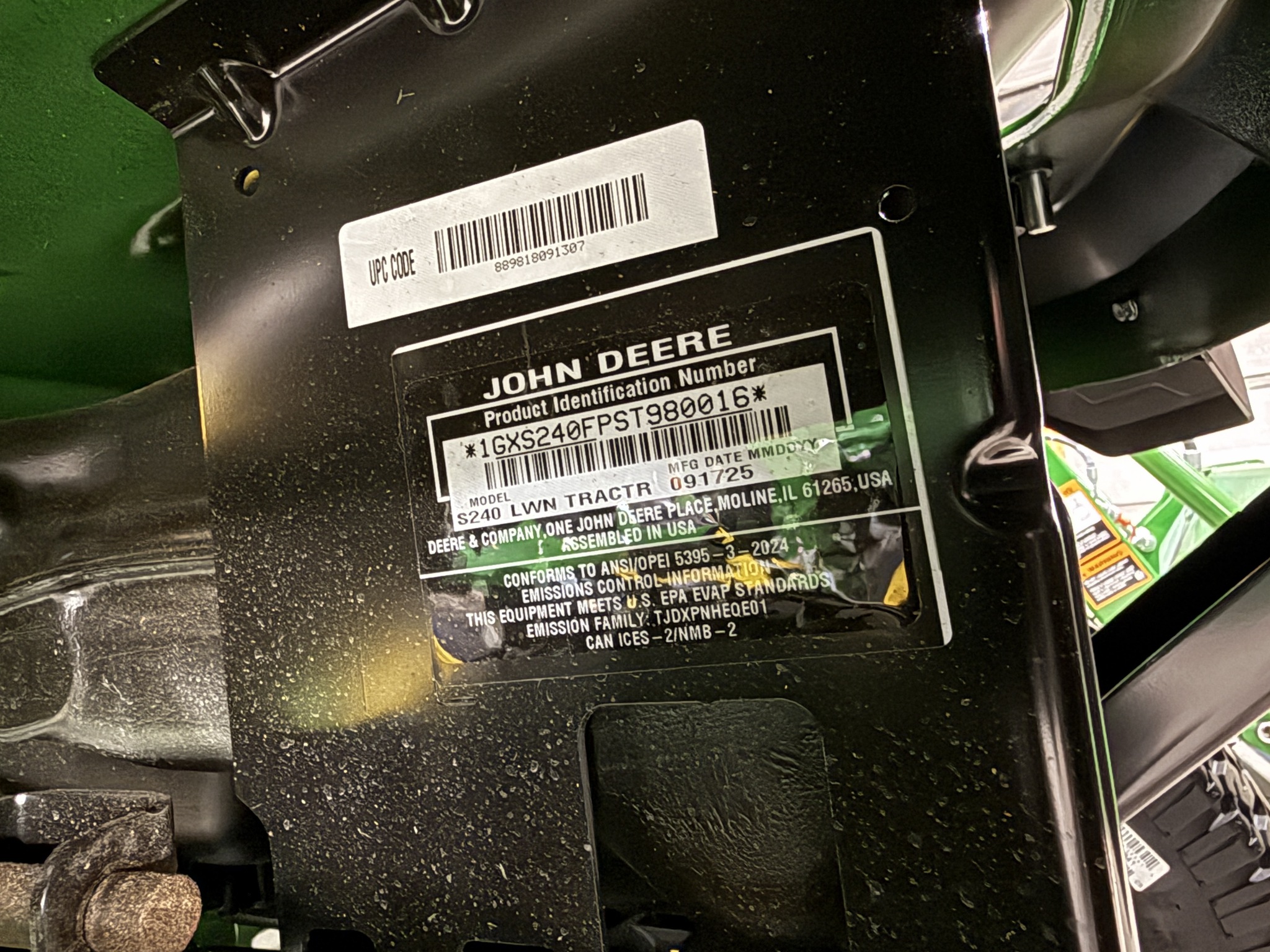 2026 John Deere S240 Image 13