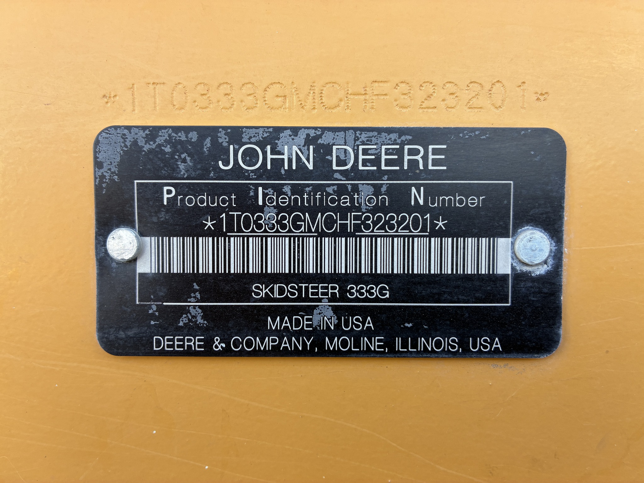 2018 John Deere 333G Image 15
