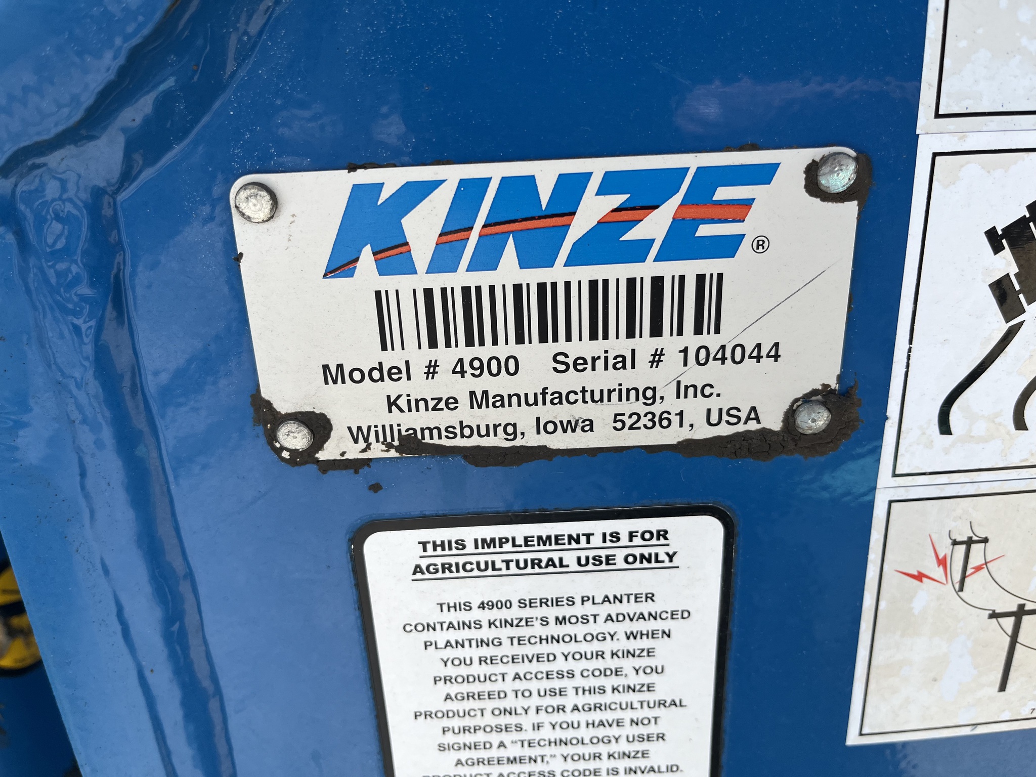  2015 Kinze 4900 at Heritage Tractor in Pittsburg, KS
