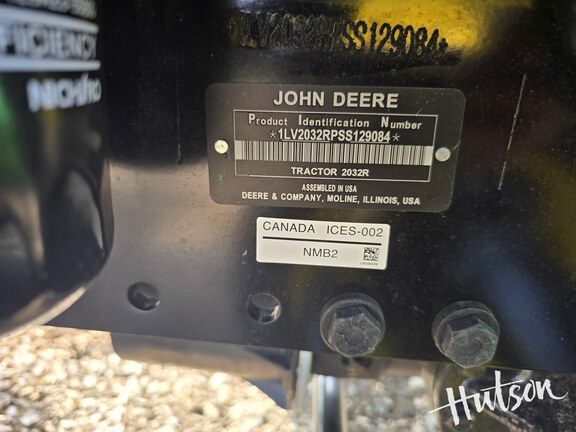 Photo of 2025 John Deere 2032R