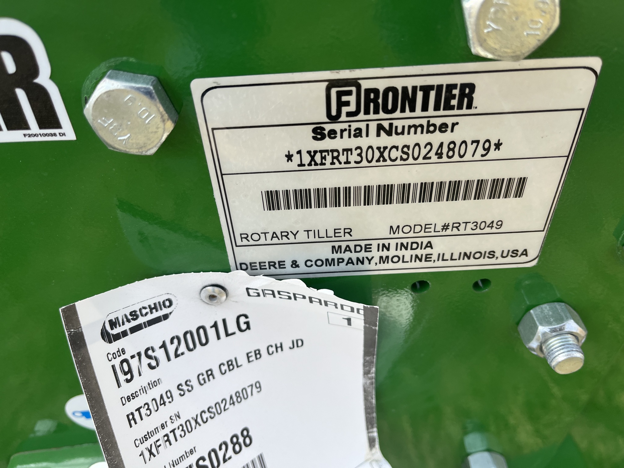 2025 Frontier RT3049 at Heritage Tractor in Lockwood, MO