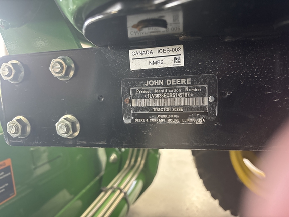New In-Stock 2024 John Deere 3038E Compact Utility Tractors at Koenig Equipment in Knightstown, IN - Photo21