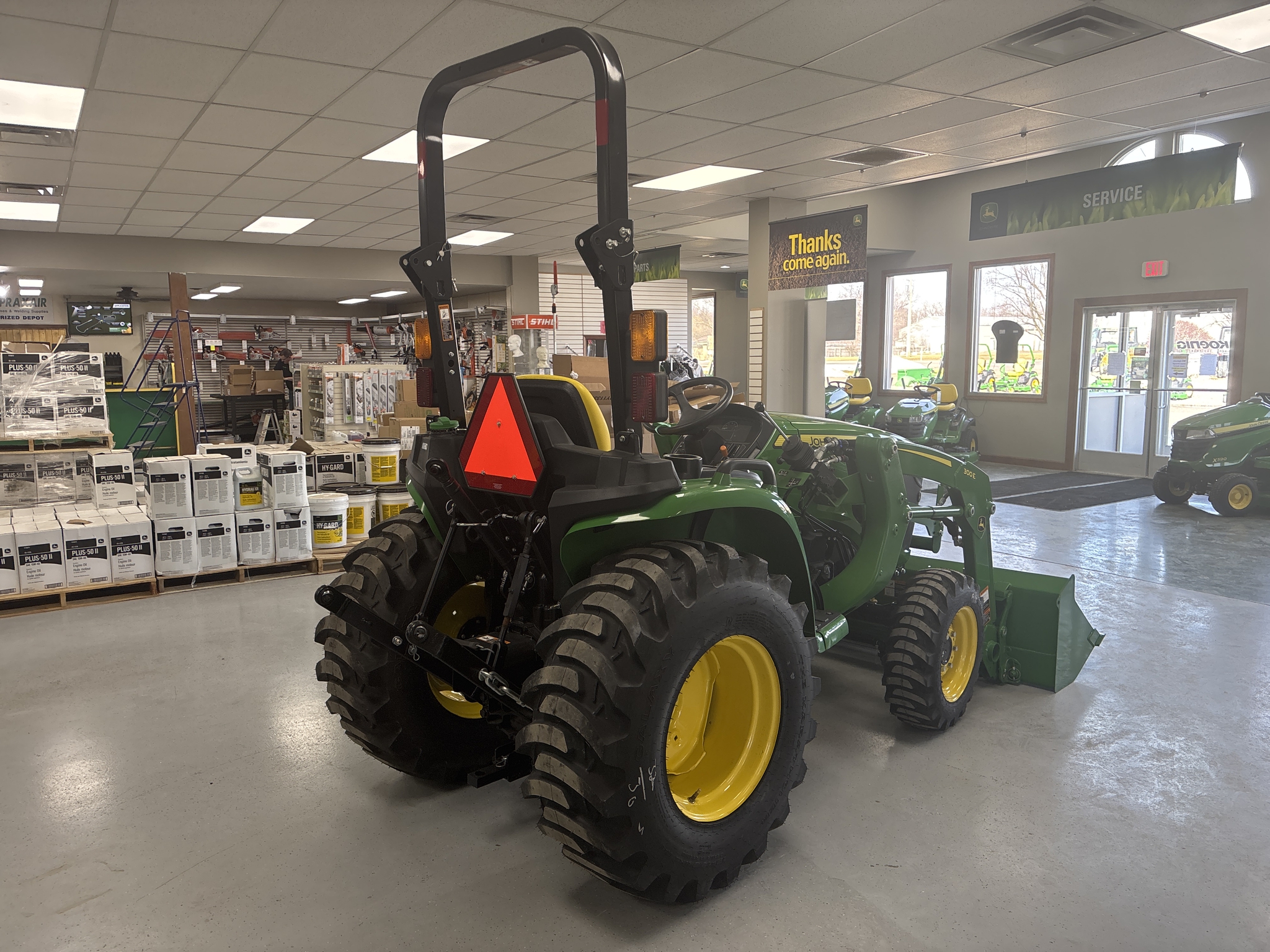 New In-Stock 2024 John Deere 3038E Compact Utility Tractors at Koenig Equipment in Knightstown, IN - PhotoXL5