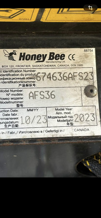 2023 Honey Bee AFS36 - Photo3