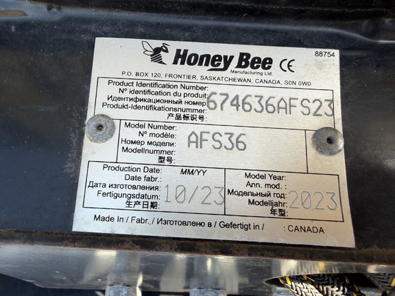 2023 Honey Bee AFS36 - Photo40