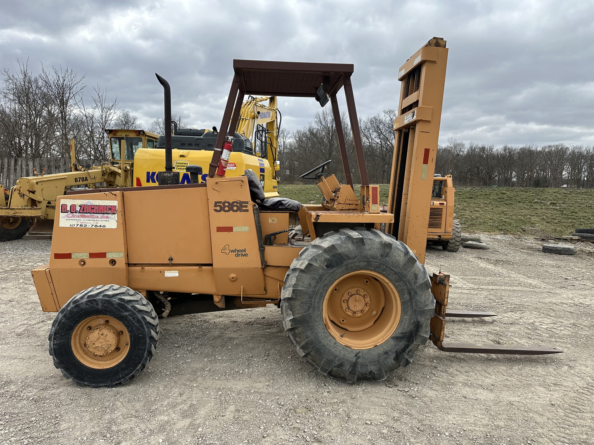 1986 J.I. Case 586E Image 6