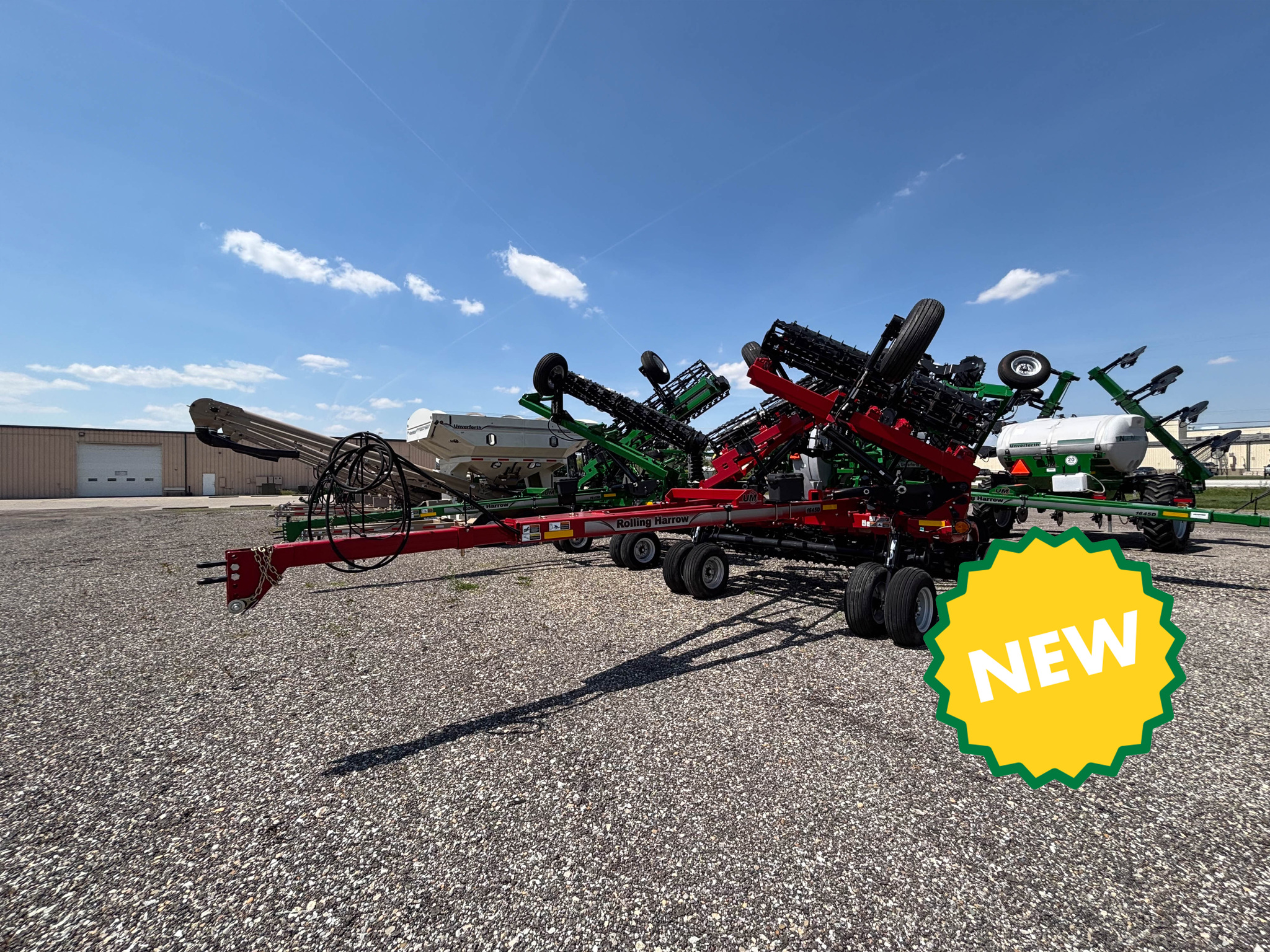 Used 2023 Unverferth 1645D Double Rolling Harrows at Koenig Equipment in Knightstown, IN - PhotoXL0