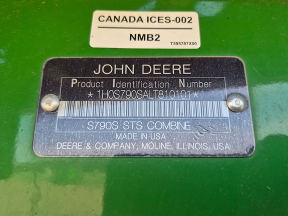 Used 2020 John Deere S790 Combines at Horizon Ag & Turf in St. Paul, AB - Photo7