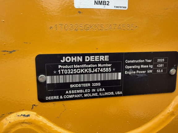 2025 John Deere 325G