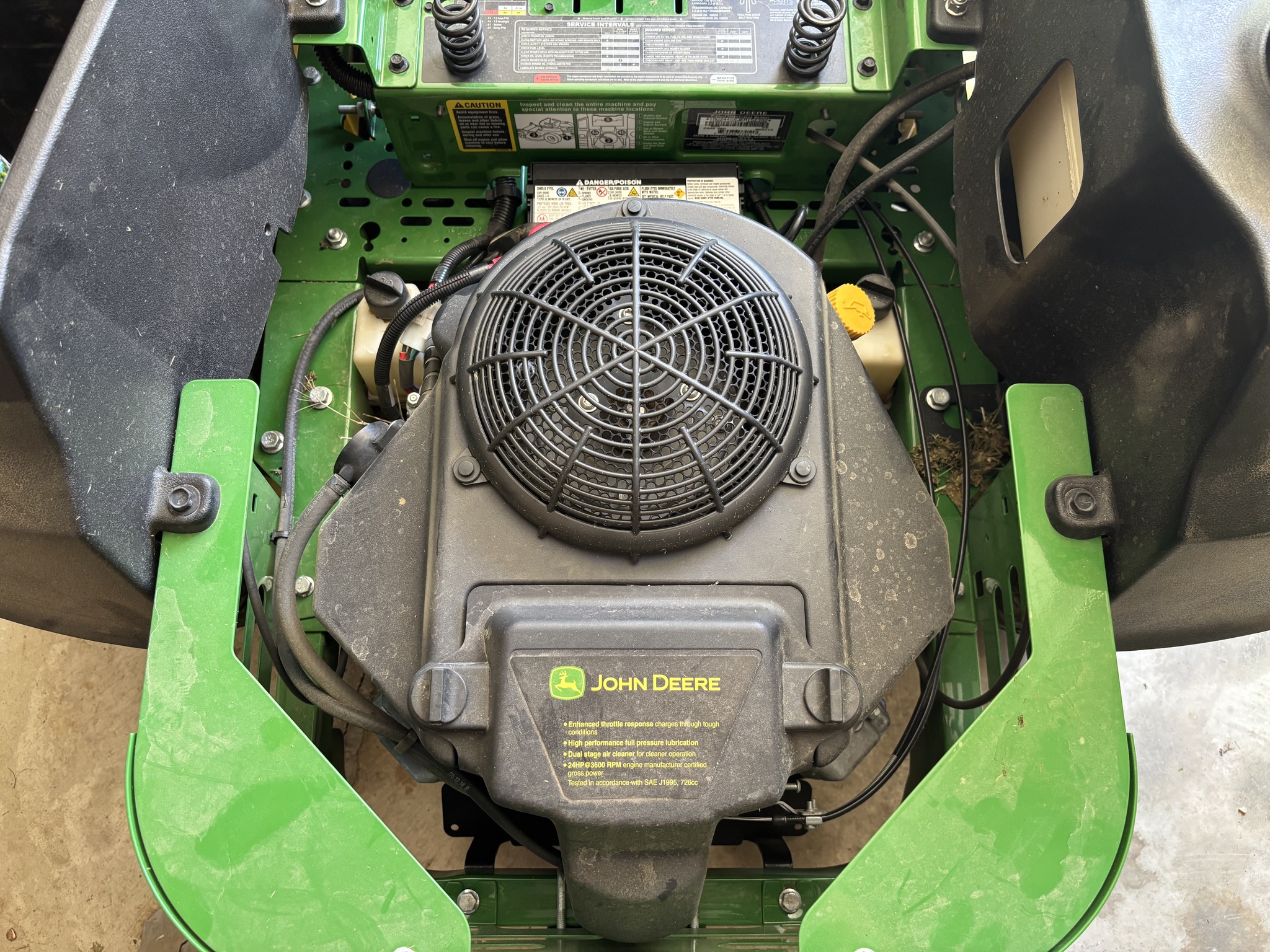 Used 2014 John Deere Z445 Zero Turn Mowers at Koenig Equipment in Oxford, OH - PhotoXL15