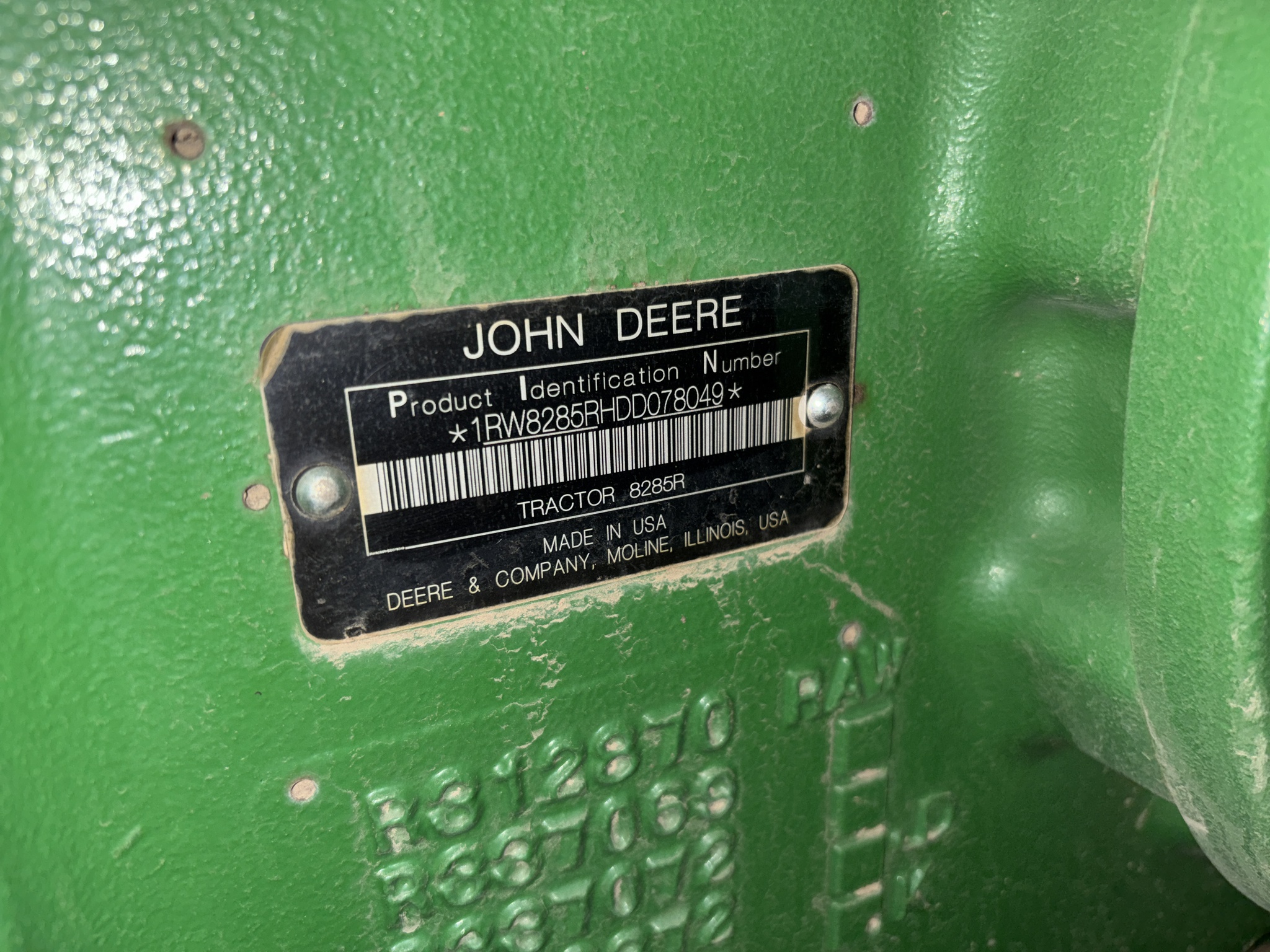 Used 2013 John Deere 8285R Row Crop Tractors at Koenig Equipment in Urbana, OH - PhotoXL15
