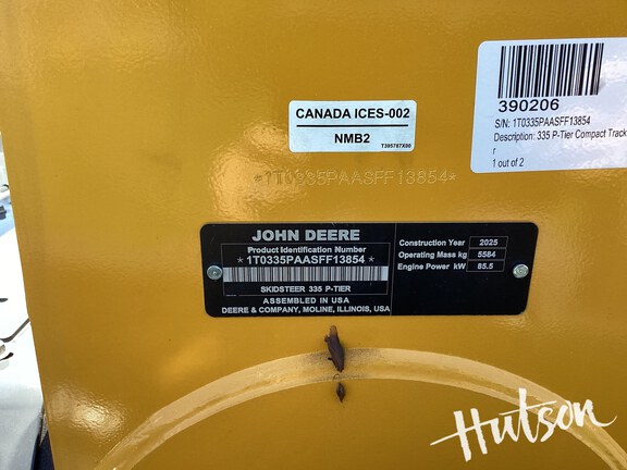 Photo of 2025 John Deere 335 P