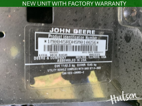 Photo of 2025 John Deere XUV 845R Signature Edition