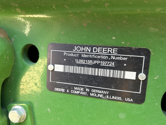 2023 John Deere 6R 215 (14th thumbnail)