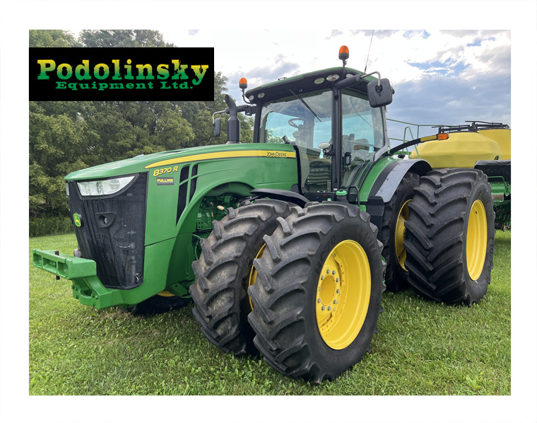 2016 John Deere 8370R Row Crop Tractors