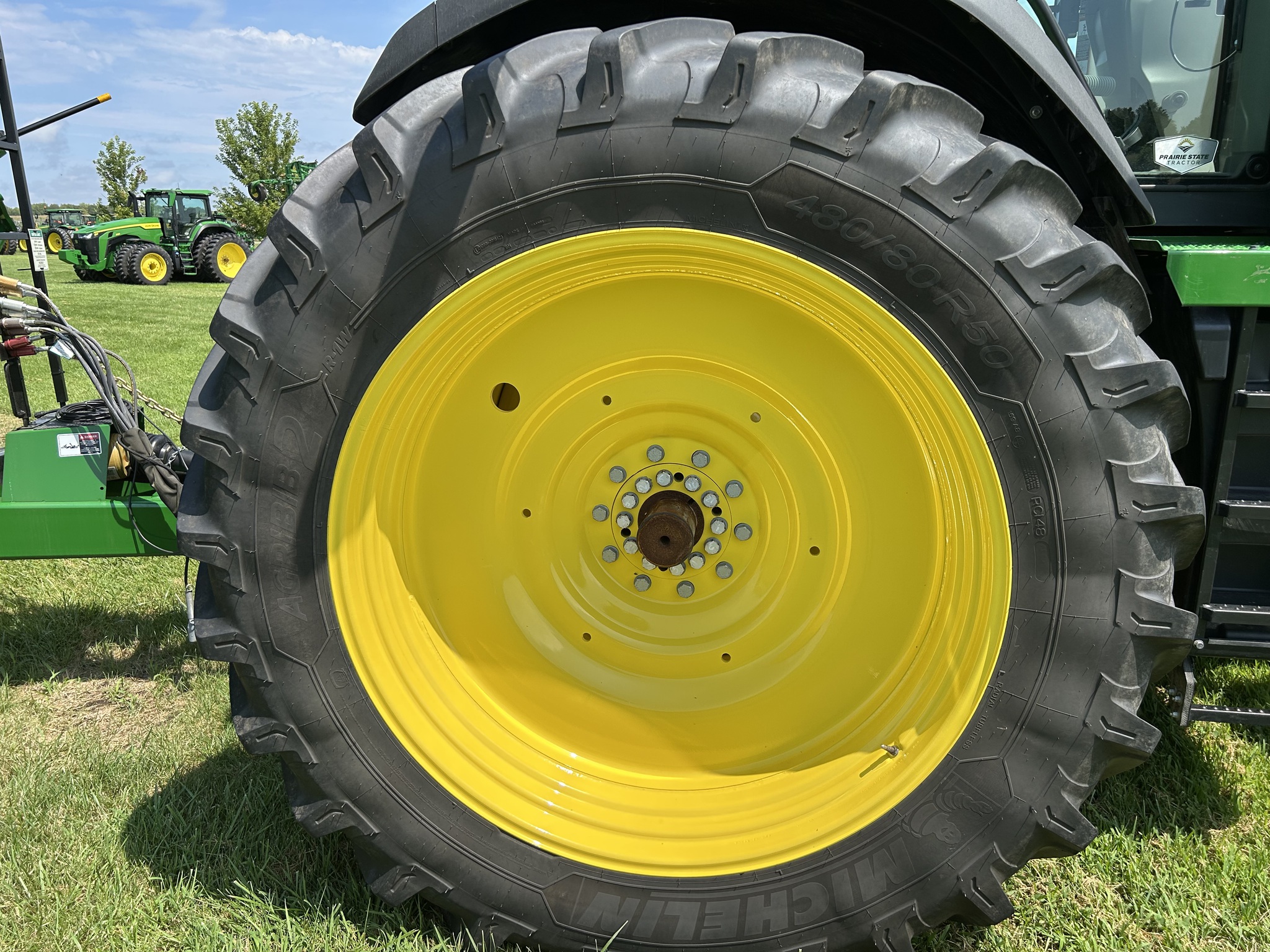  2024 John Deere 8R 340 at Heritage Tractor in Lacon, IL
