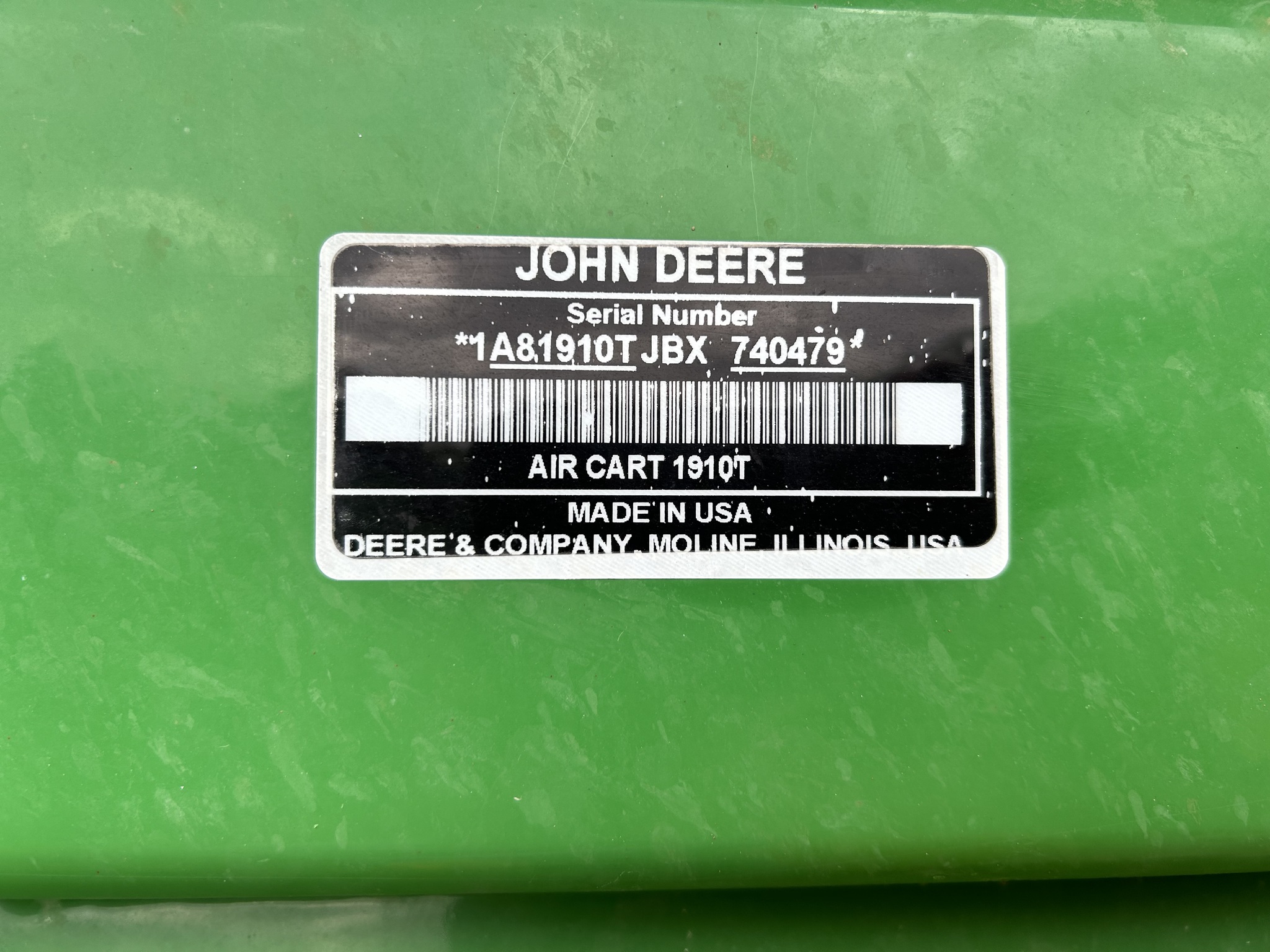  2011 John Deere 1890 at Heritage Tractor in Lockwood, MO