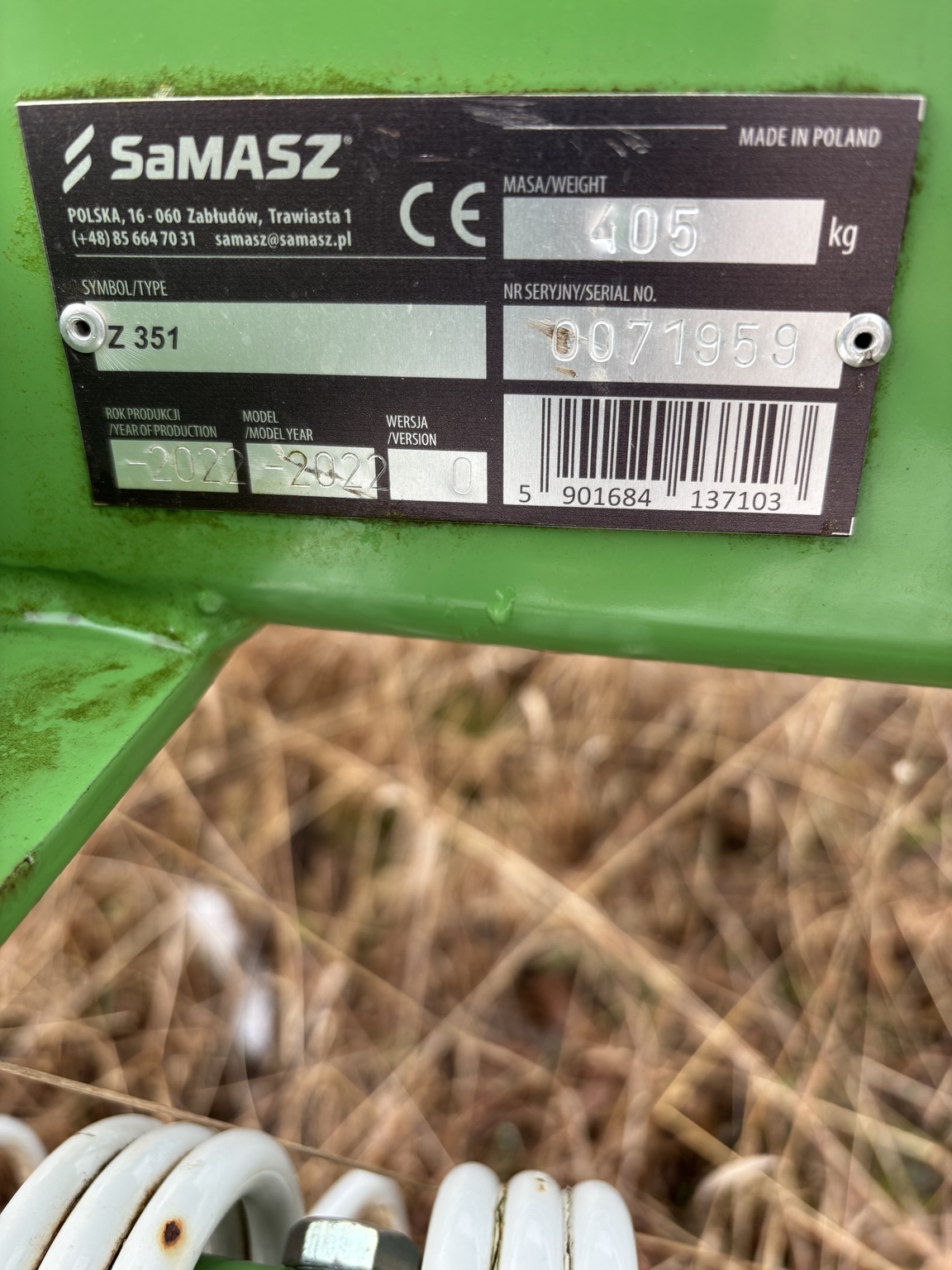 2022 Samasz Z351 Image 3