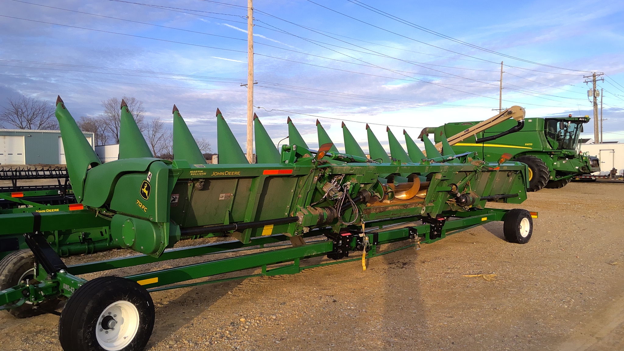 2019 John Deere 712FC at Heritage Tractor in Princeton, IL