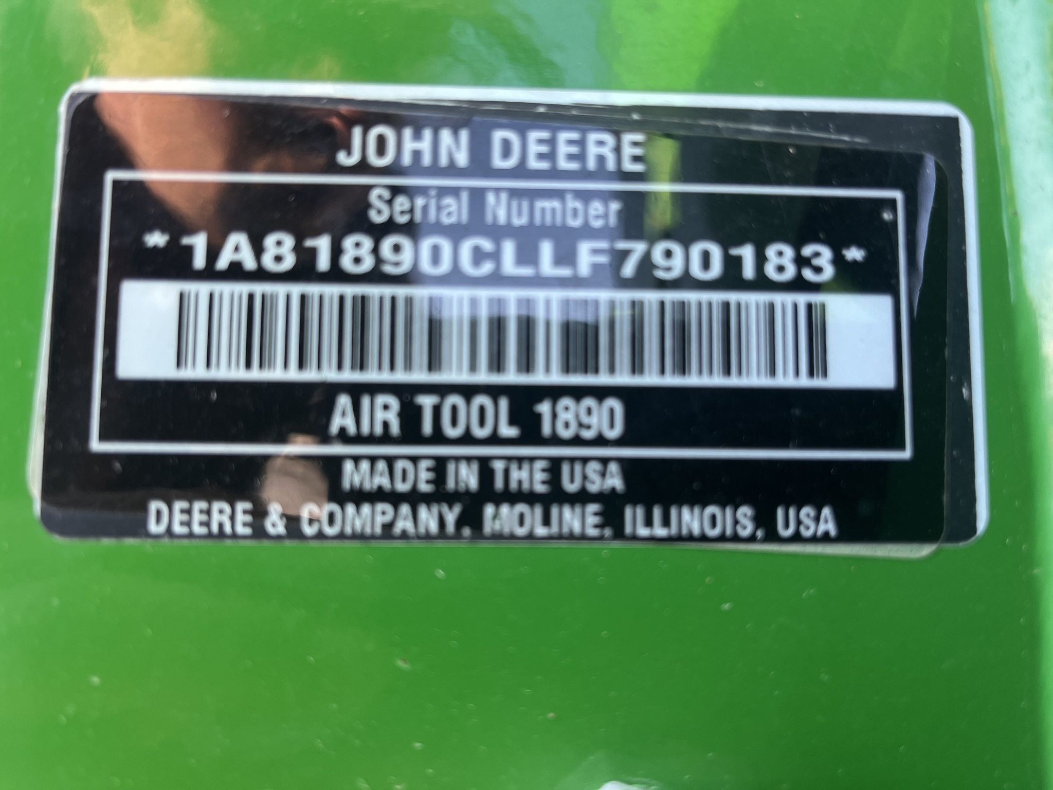  2020 John Deere 1890 at Heritage Tractor in Pittsburg, KS